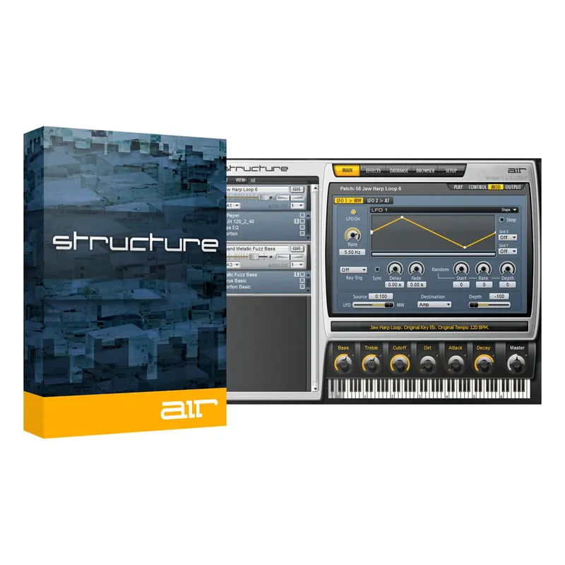 Air Music Technology Structure 2 Virtual Instrument Authentic
