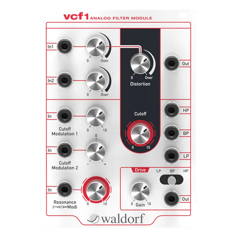 Waldorf vcf1 Analog Filter Module for Eurorack Markdown