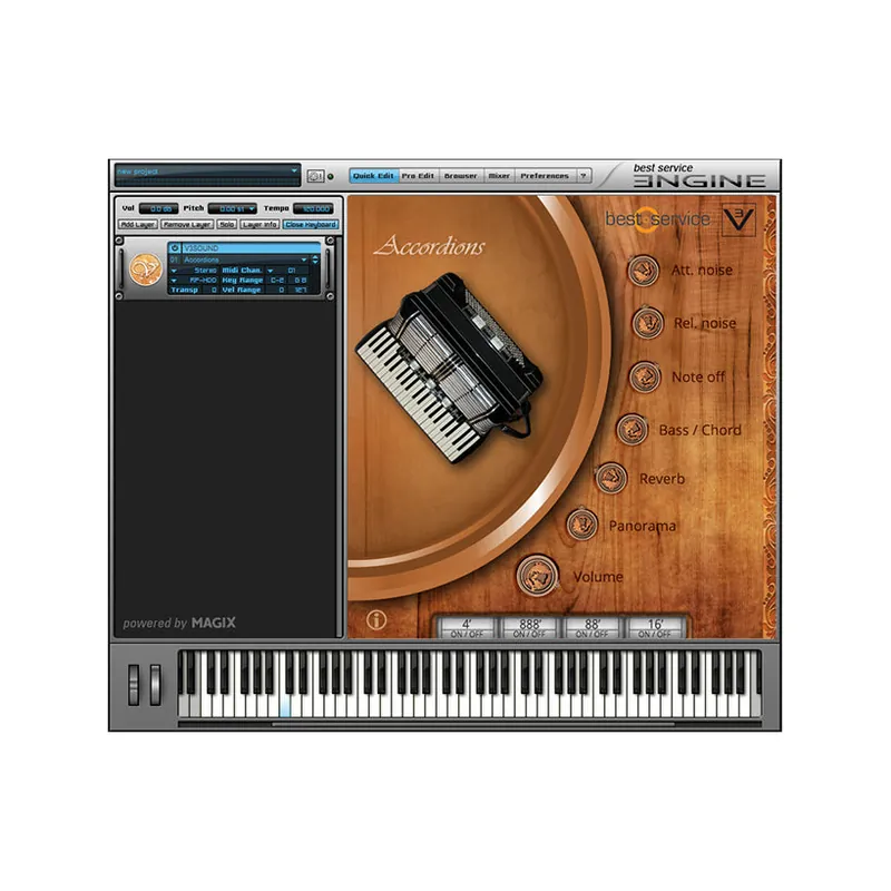 Best Service Alpine Volksmusik Virtual Instrument Warranty Included