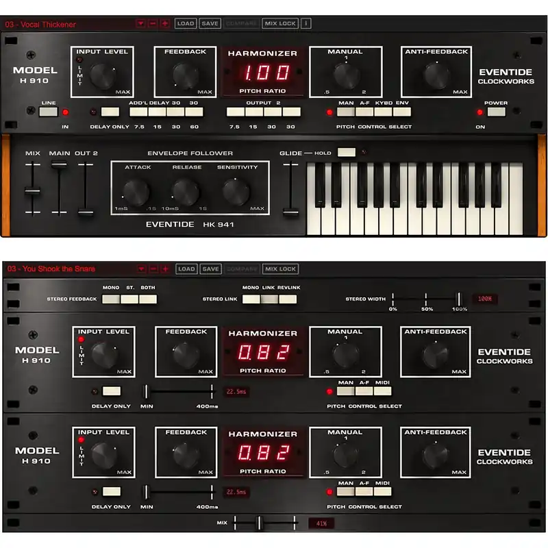 Last Chance Eventide H910 Pitch Shift Harmonizer with MIDI Keyboard