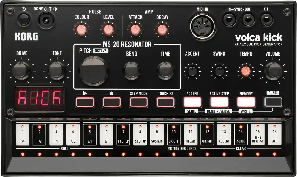 Korg Volca Kick - Analog Kick Generator Must Have