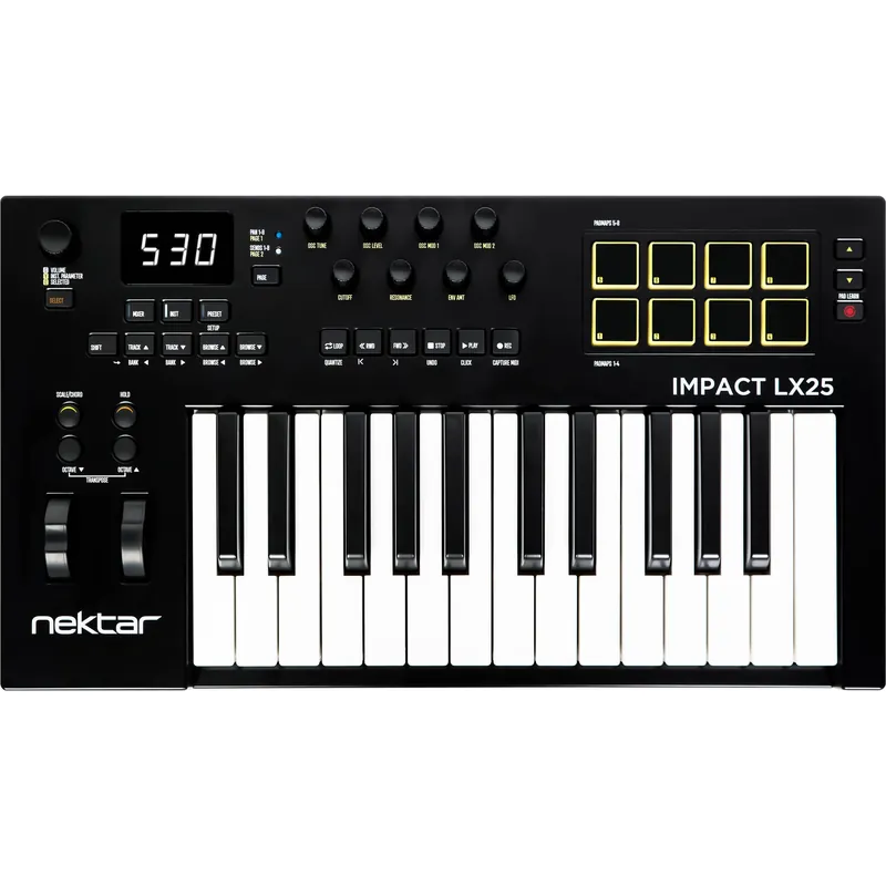 Nektar Impact LX25+ MK3 25 Key USB Controller Keyboard Viral