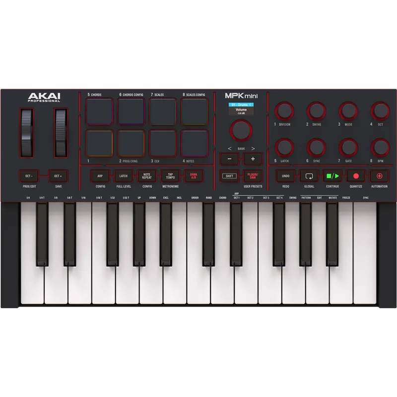 Akai Professional MPK Mini 4 Midi Controller - Black Instant Buy