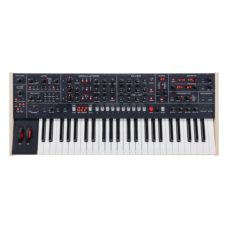 Final Sale Sequential Trigon-6 Six Voice Analog Poly Synthesizer