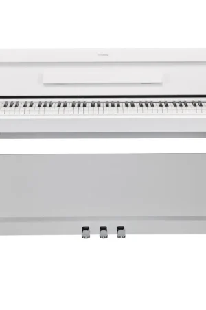 Yamaha YDPS55B 88-Note, Weighted Action Console Digital Piano - White Fast Shipping