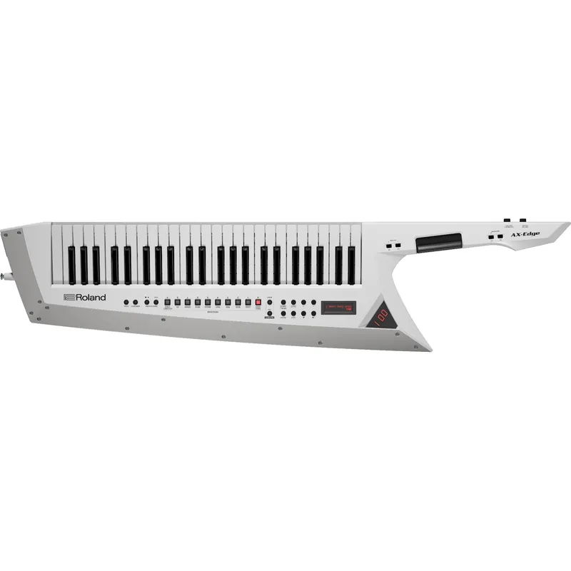 In Demand Roland AX-EDGE Keytar Synth - White