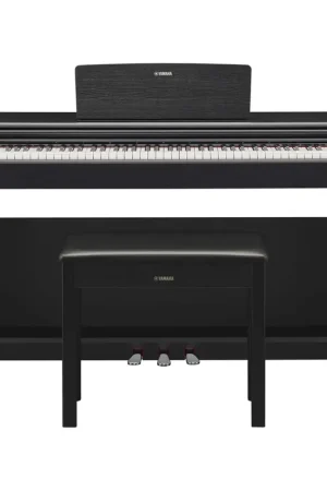 Yamaha YDP-144 Traditional Console Digital Piano with Bench - Black Time-Limited