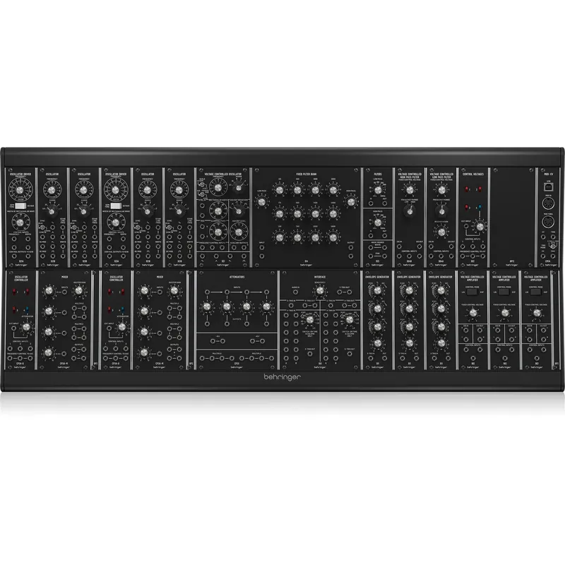 Express Delivery Behringer System 35 Complete Eurorack Modular Synthesizer with 25 Modu